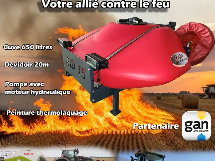 Cuves anti-incendie MD15