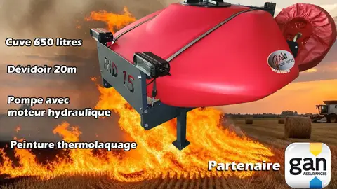 Cuves anti-incendie MD15