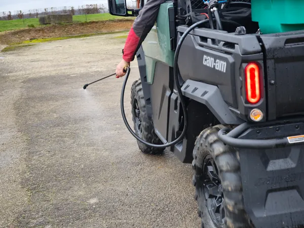 SSV Spraying - Système de fixation